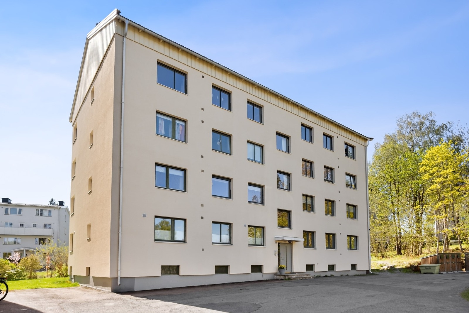 Fasadebilde. Galleribilde