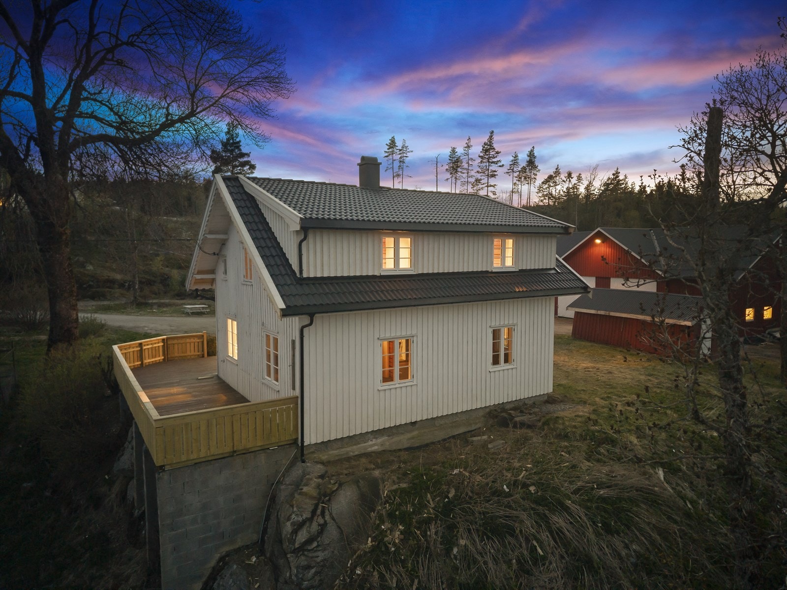 Dronefoto Galleribilde