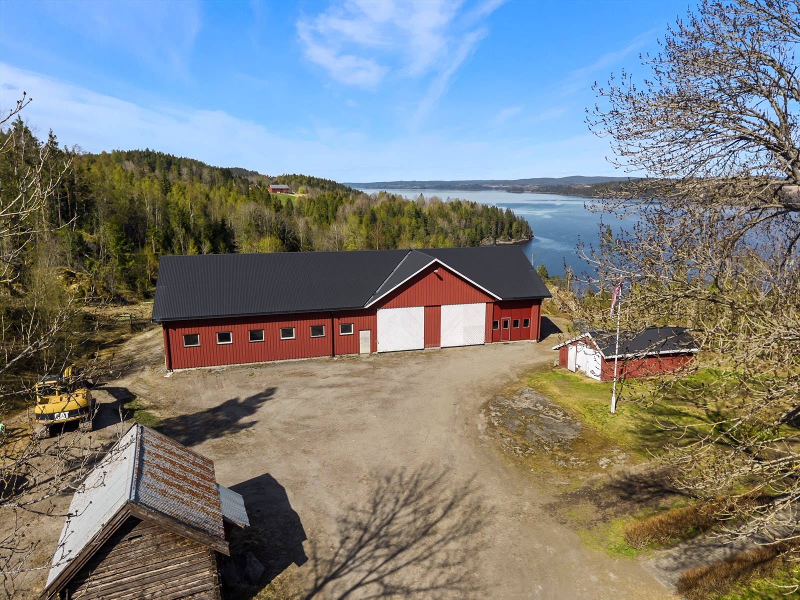Dronefoto Galleribilde