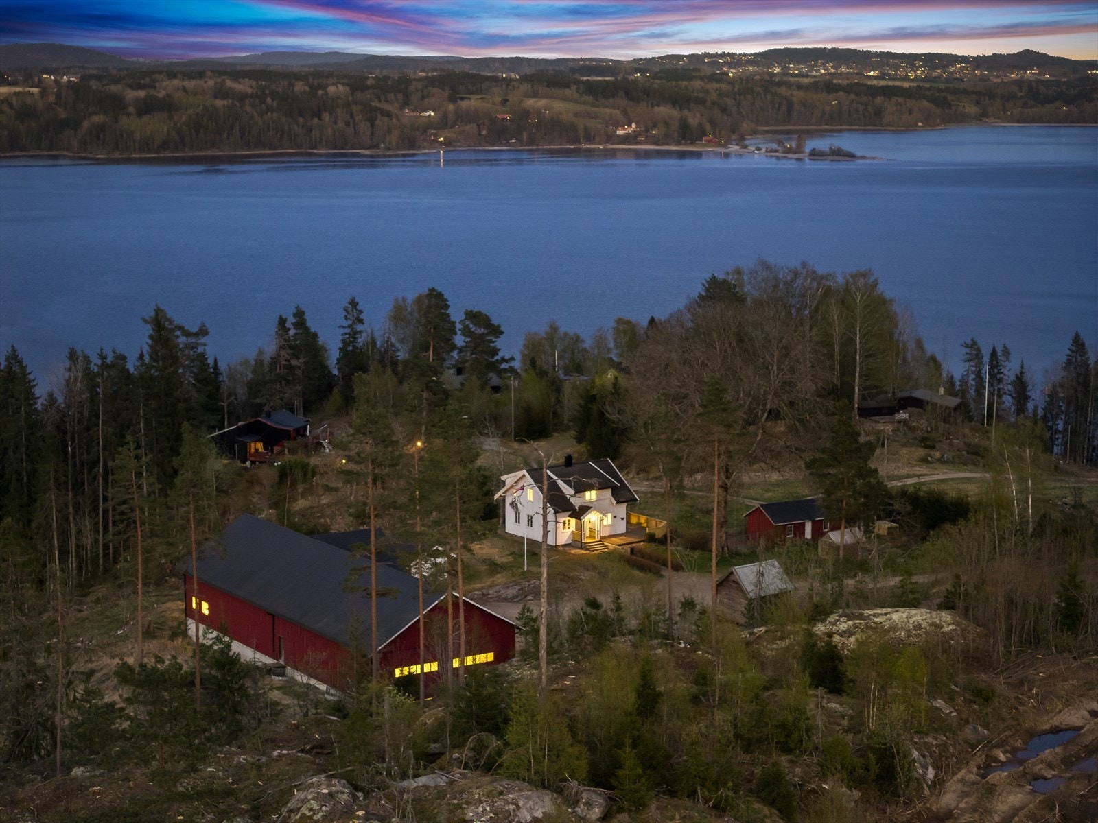 Dronefoto Galleribilde