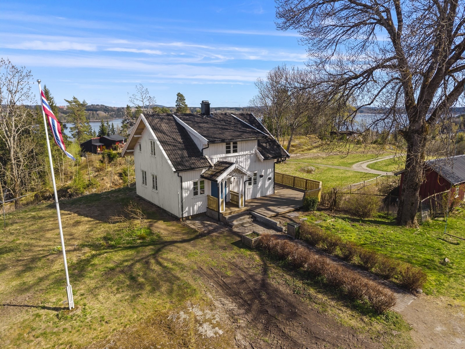 Dronefoto Galleribilde