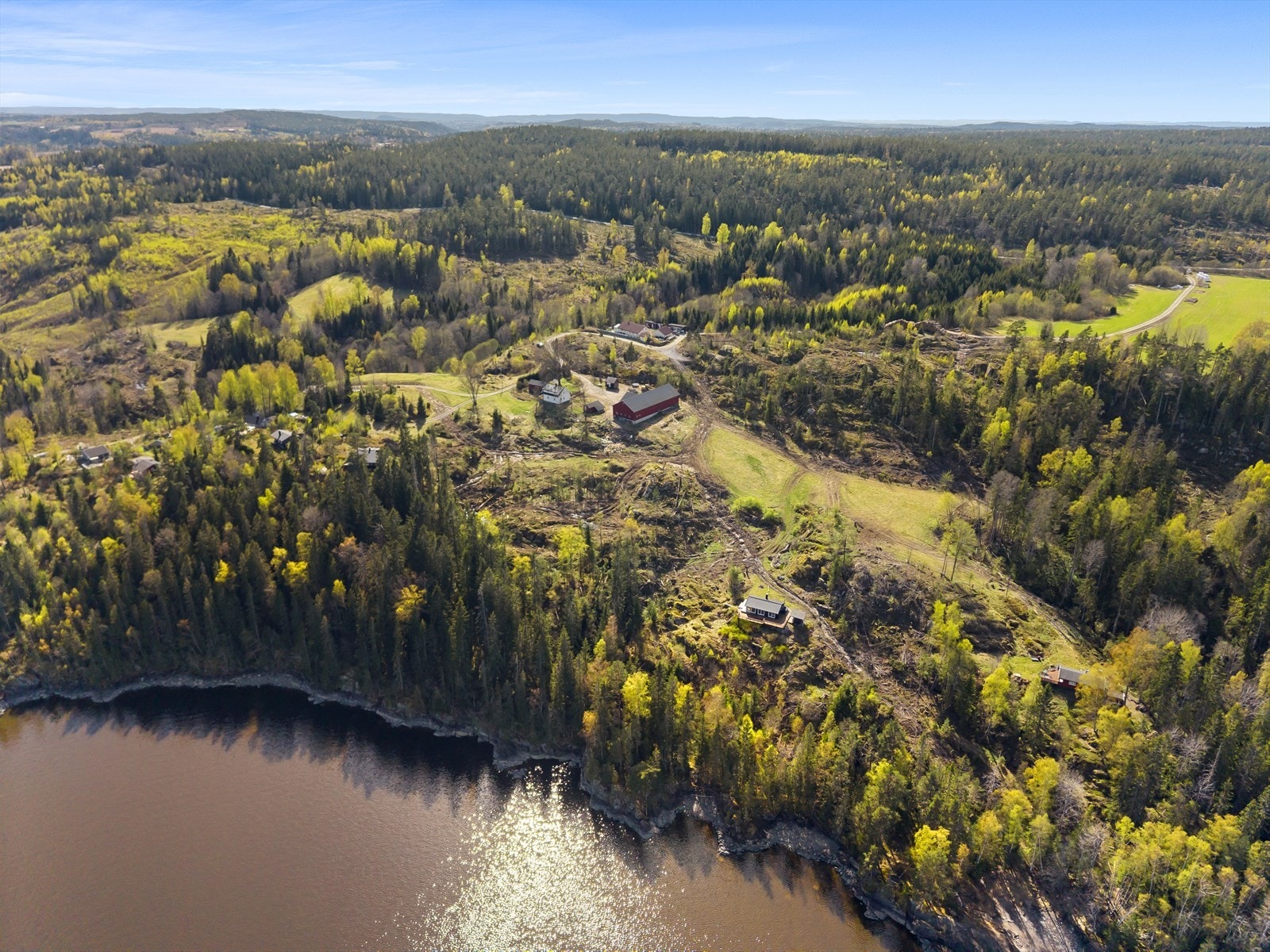 Dronefoto Galleribilde