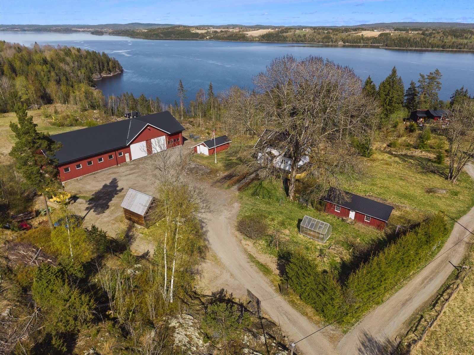 Dronefoto Galleribilde