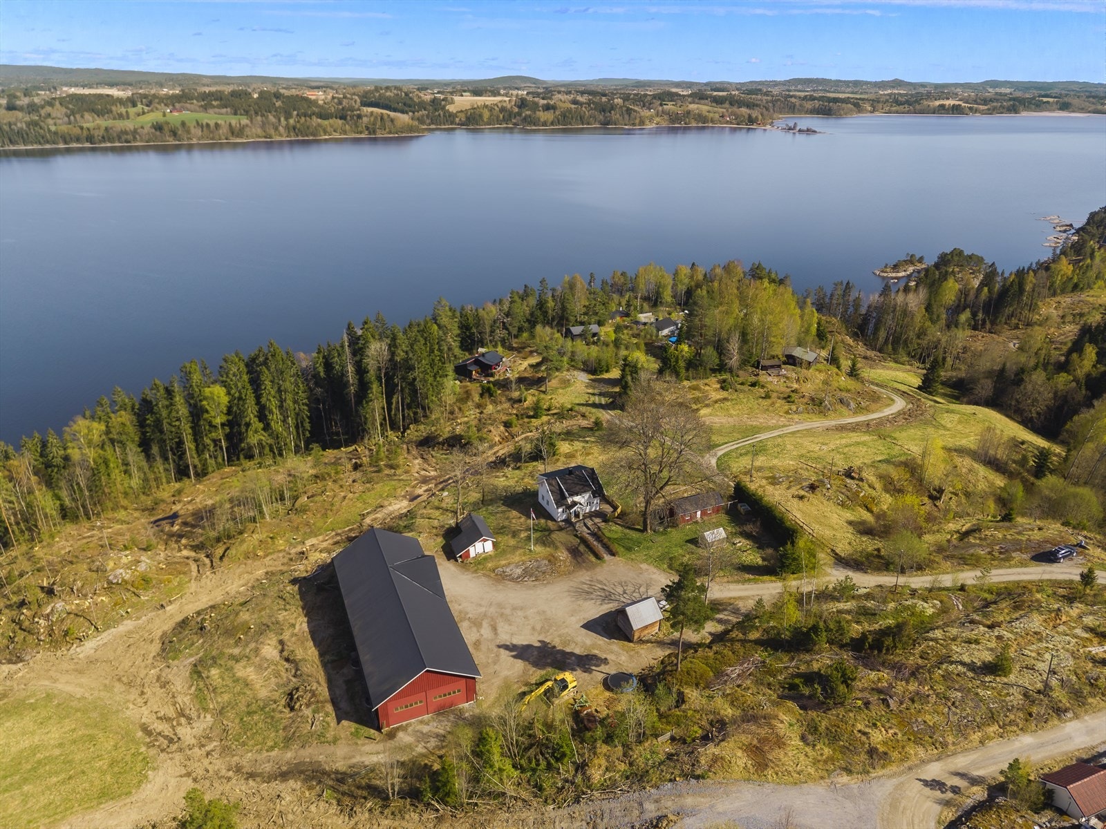 Dronefoto Galleribilde