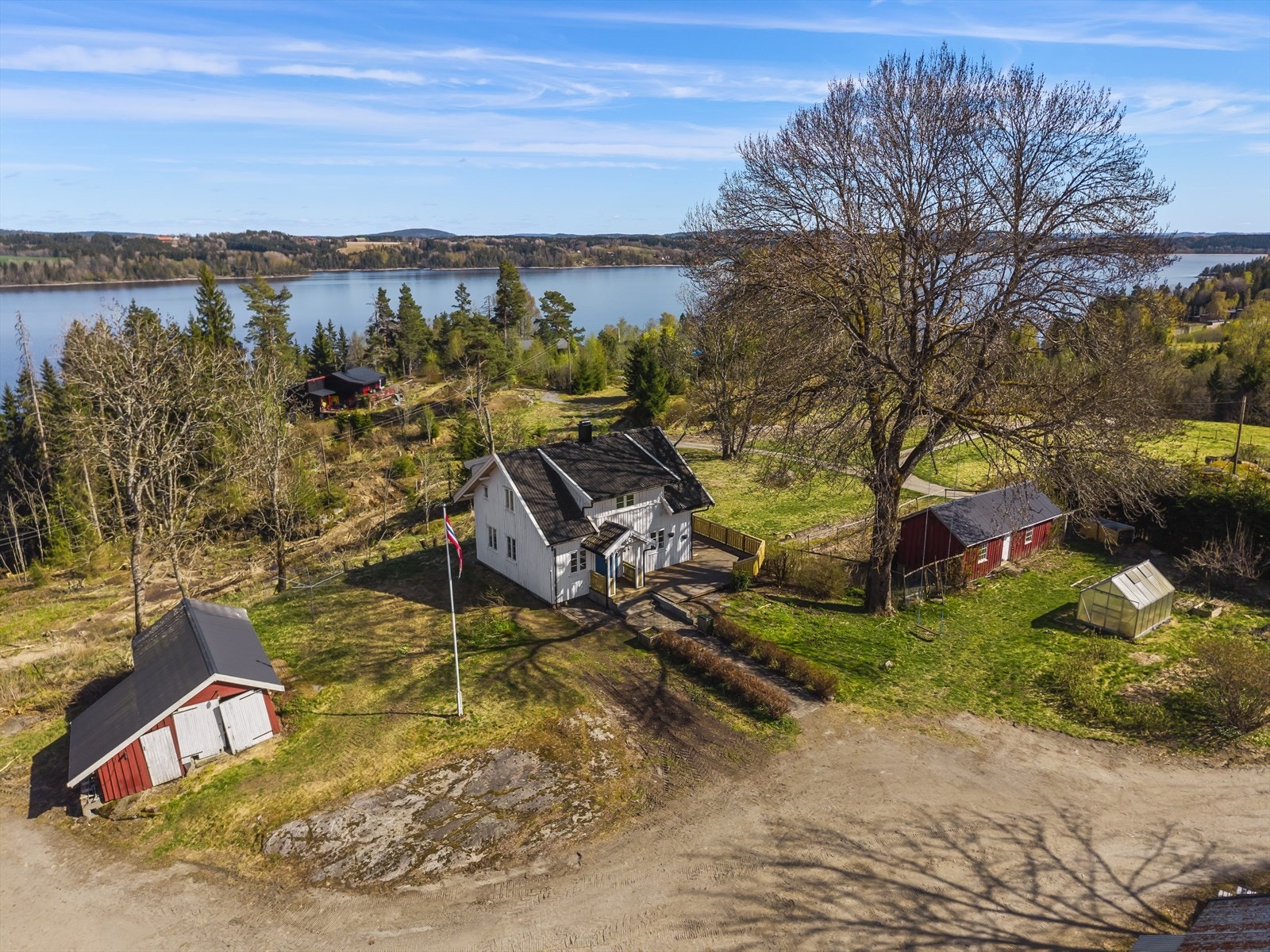 Dronefoto Galleribilde