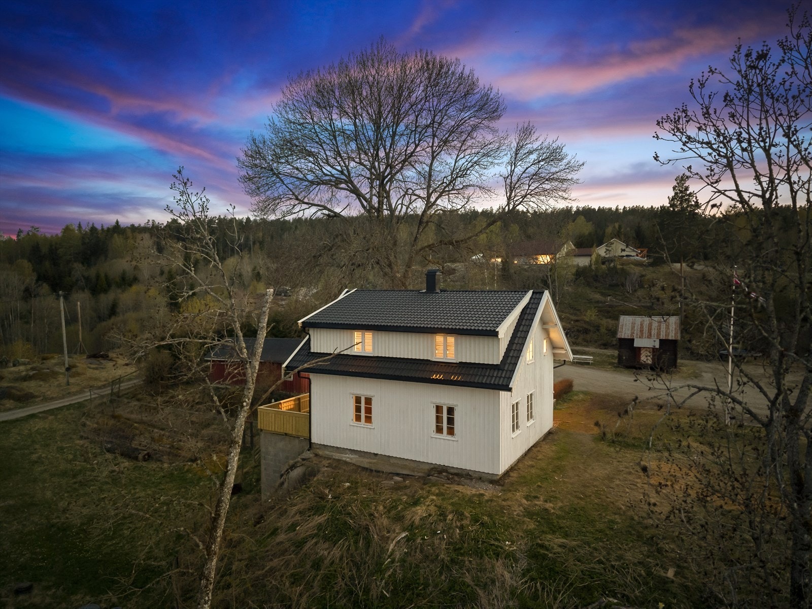 Dronefoto Galleribilde