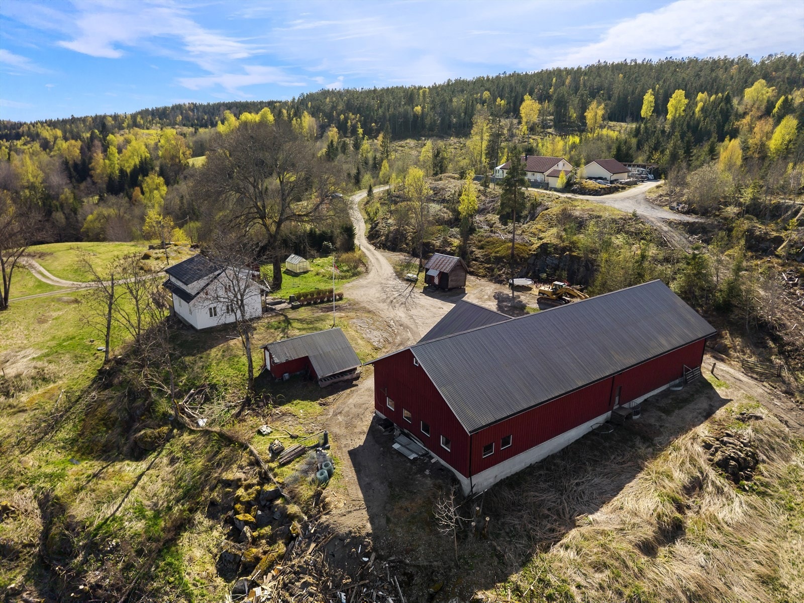 Dronefoto Galleribilde