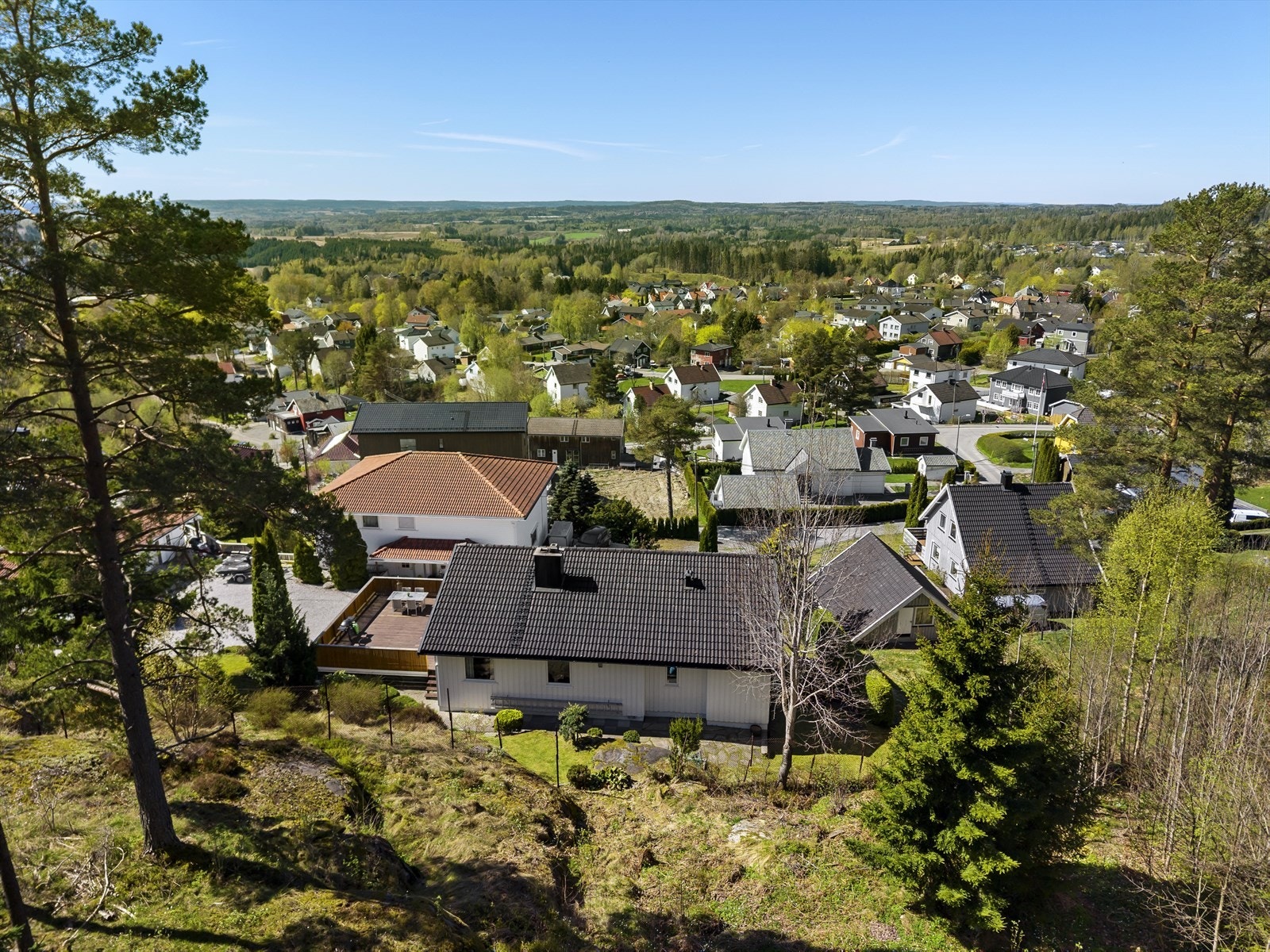 Dronefoto Galleribilde