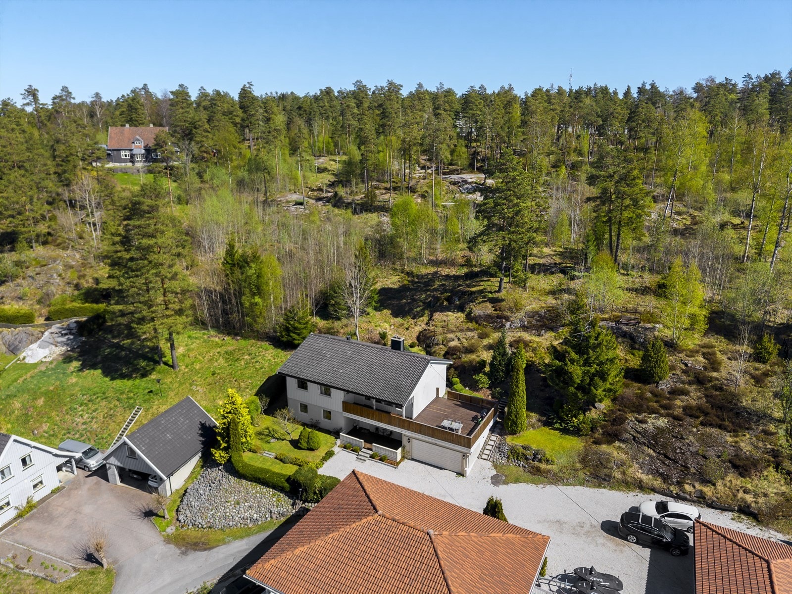 Dronefoto Galleribilde