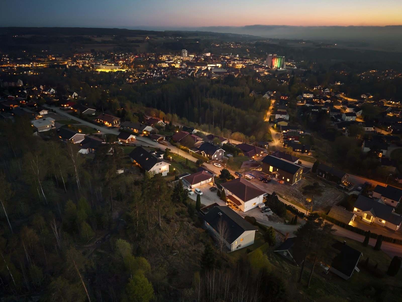 Dronefoto Galleribilde