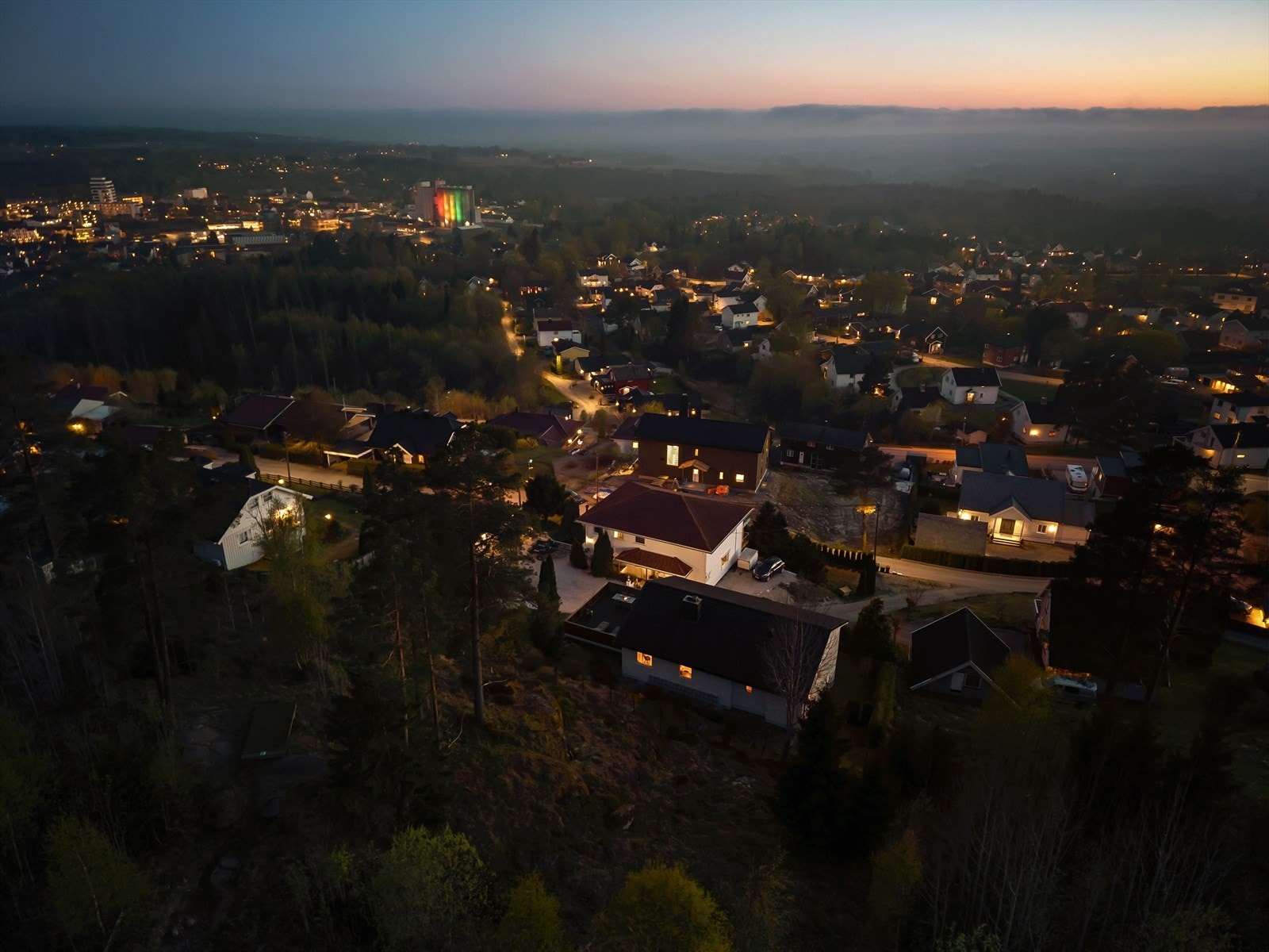 Dronefoto Galleribilde
