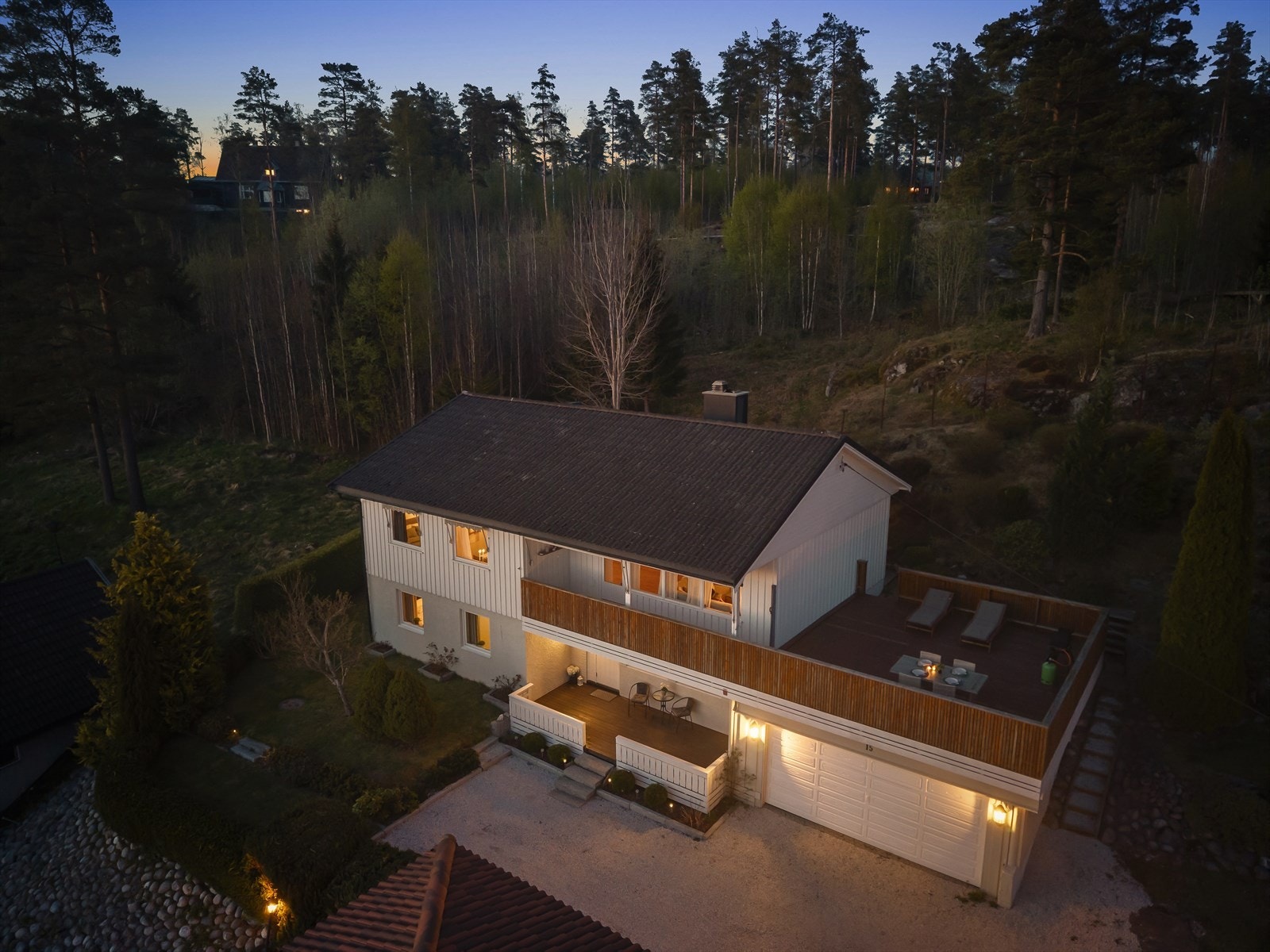 Dronefoto Galleribilde