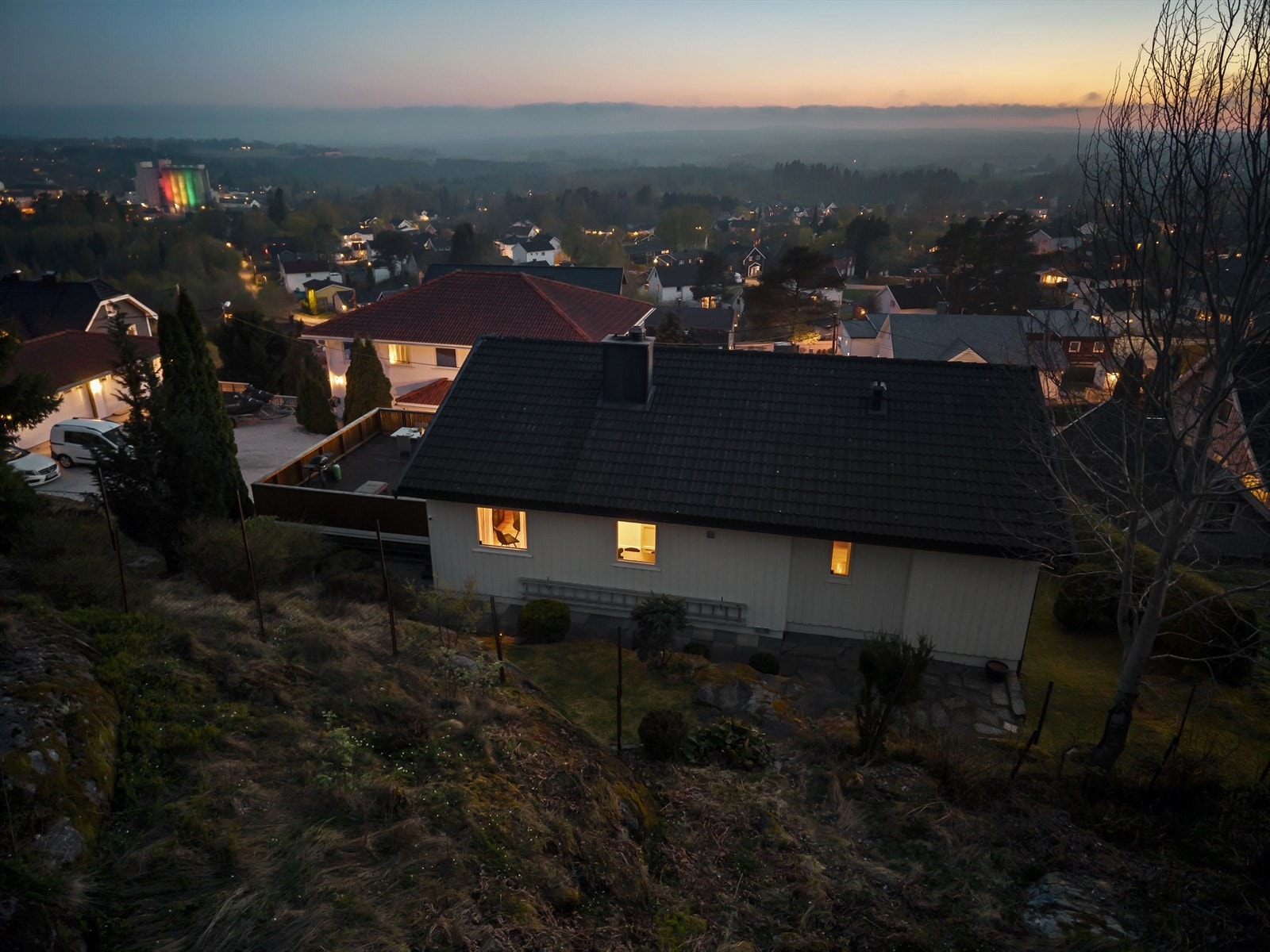 Dronefoto Galleribilde