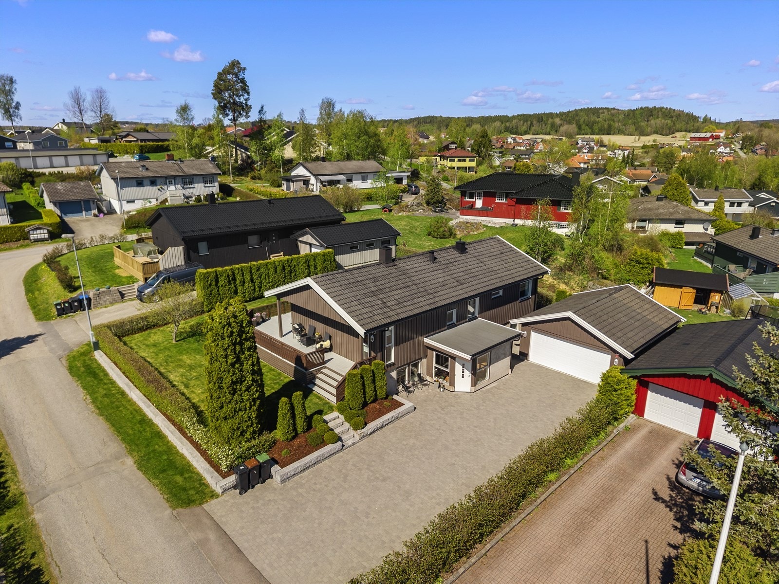 Dronefoto Galleribilde