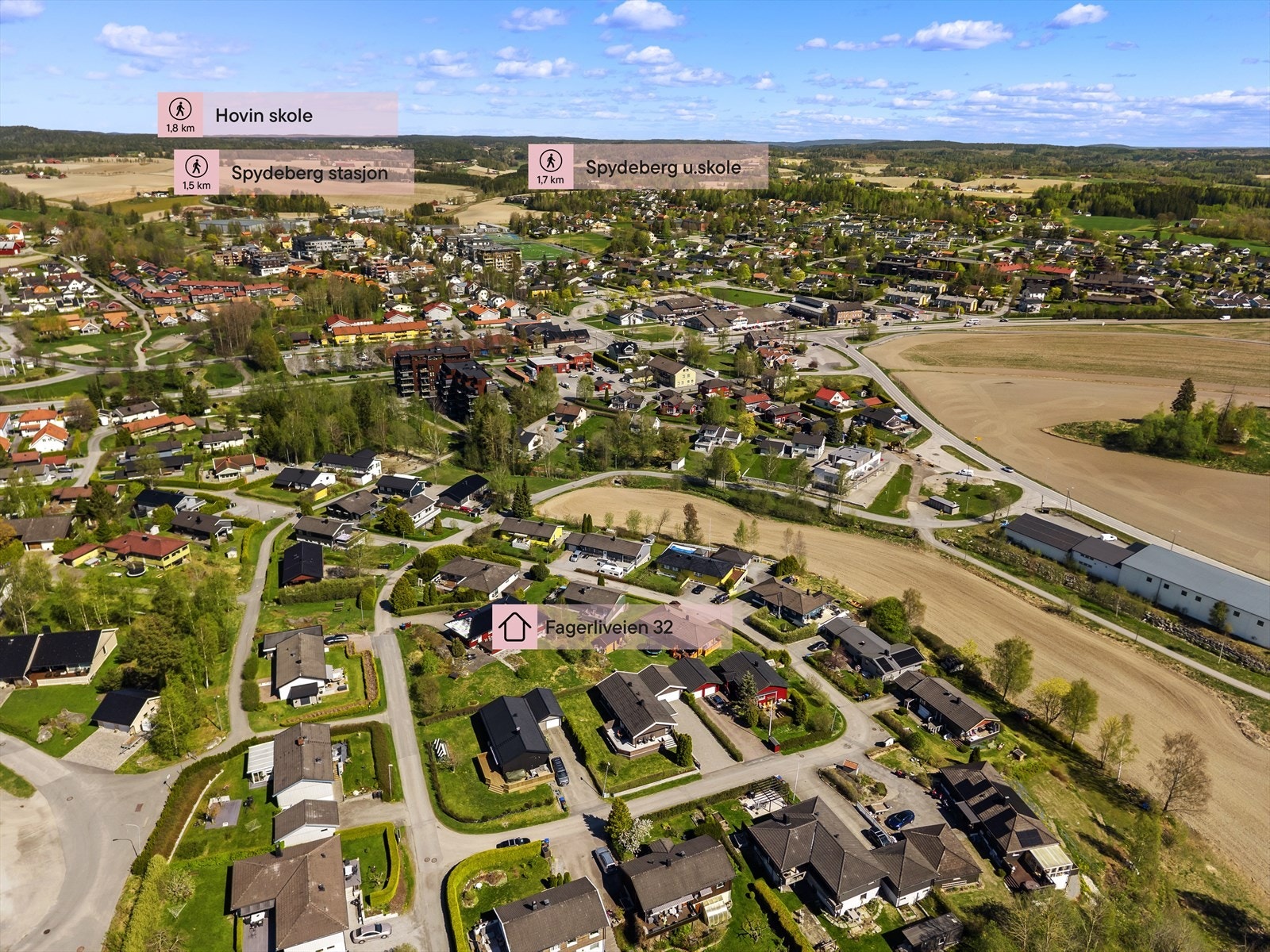 Dronefoto Galleribilde