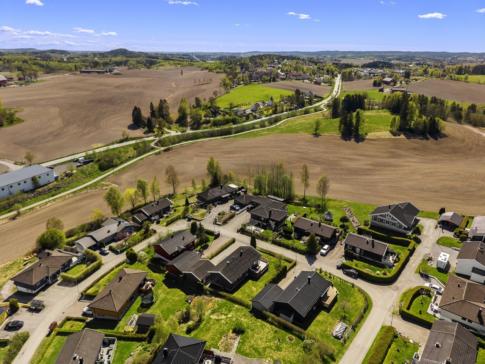 Dronefoto Galleribilde