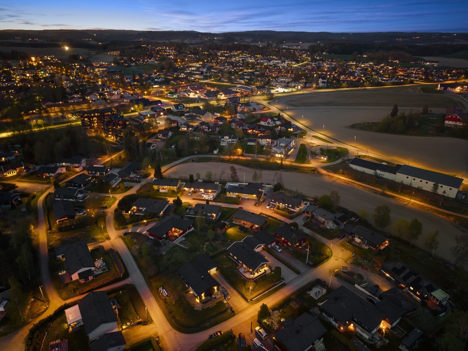 Dronefoto Galleribilde