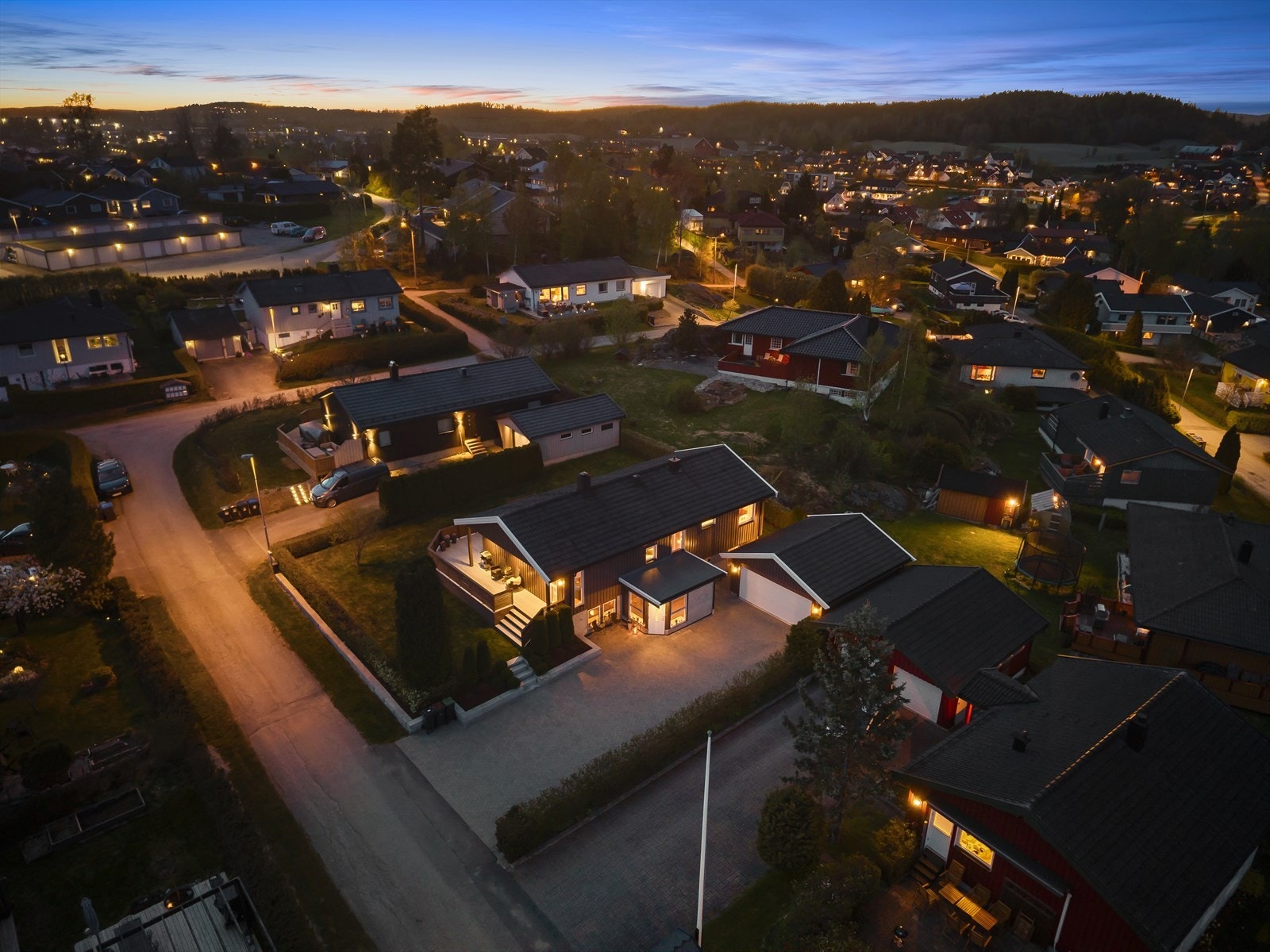 Dronefoto Galleribilde