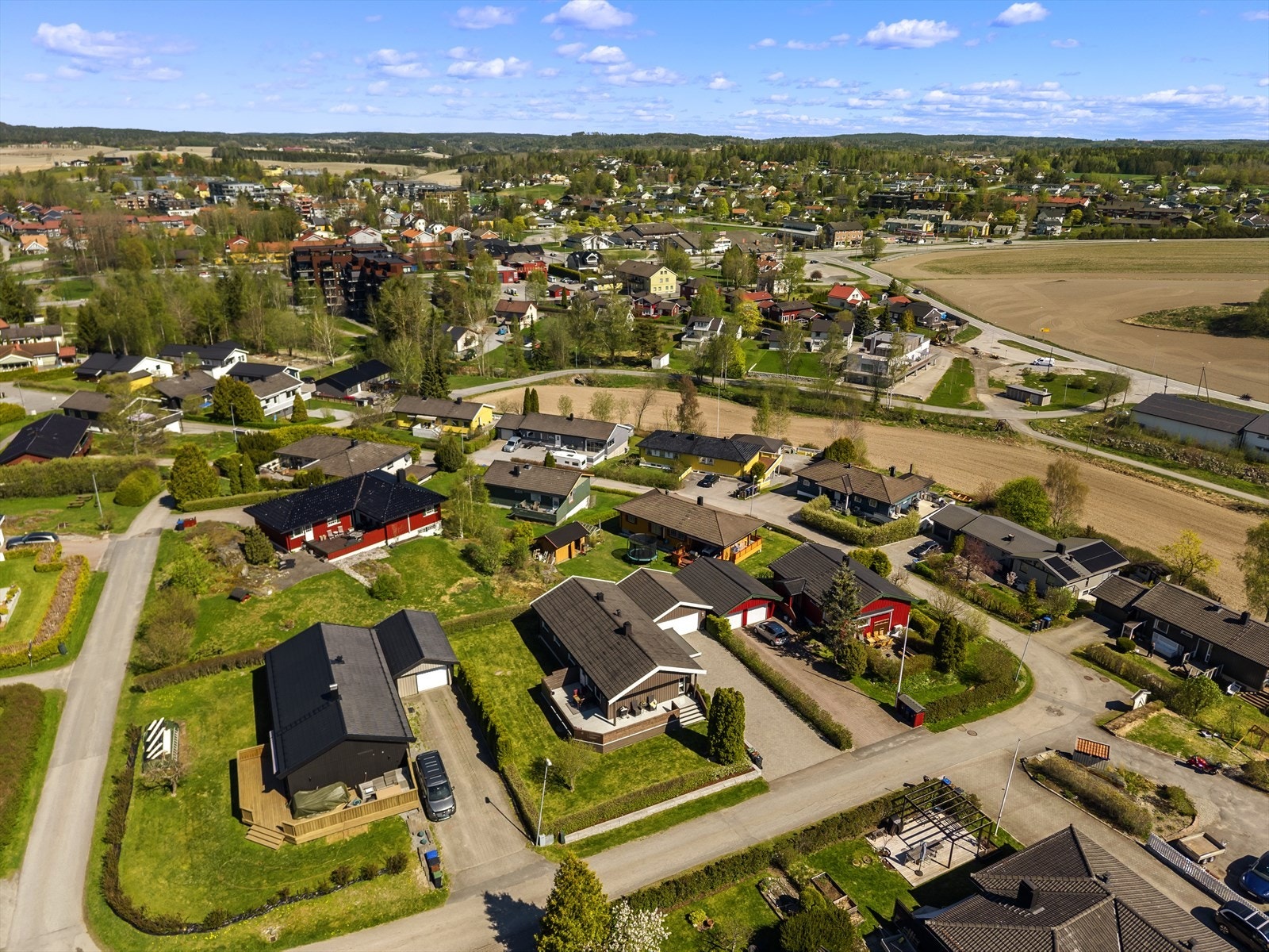 Dronefoto Galleribilde