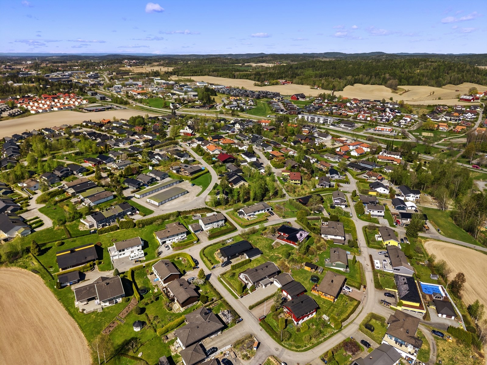 Dronefoto Galleribilde