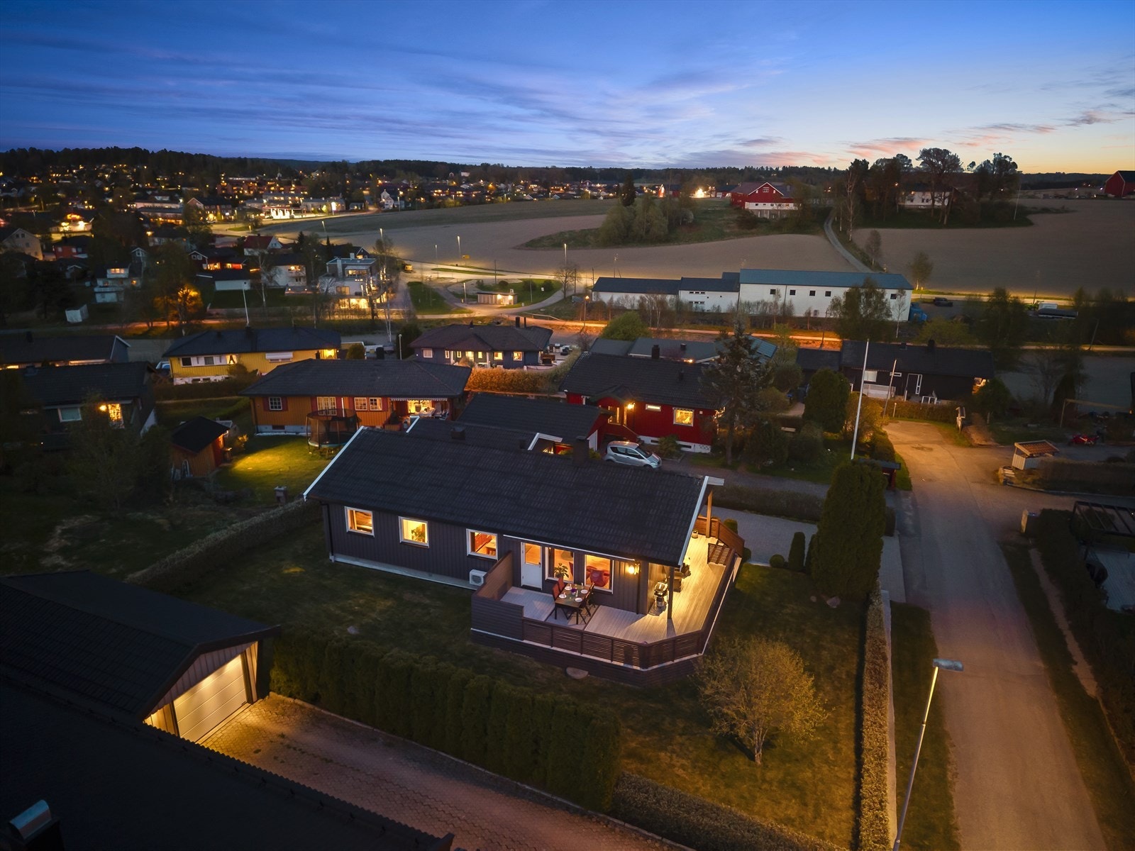 Dronefoto Galleribilde