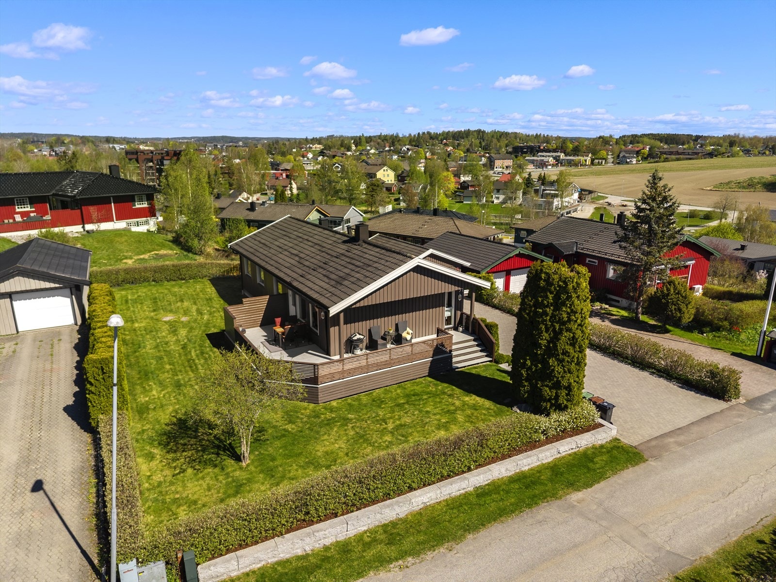 Dronefoto Galleribilde