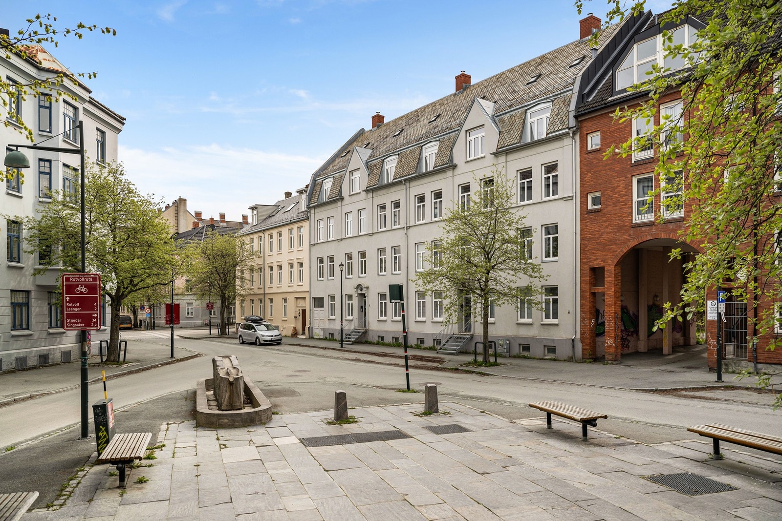 Gang- og sykkelavstand til flere av byens store studiesteder. Galleribilde