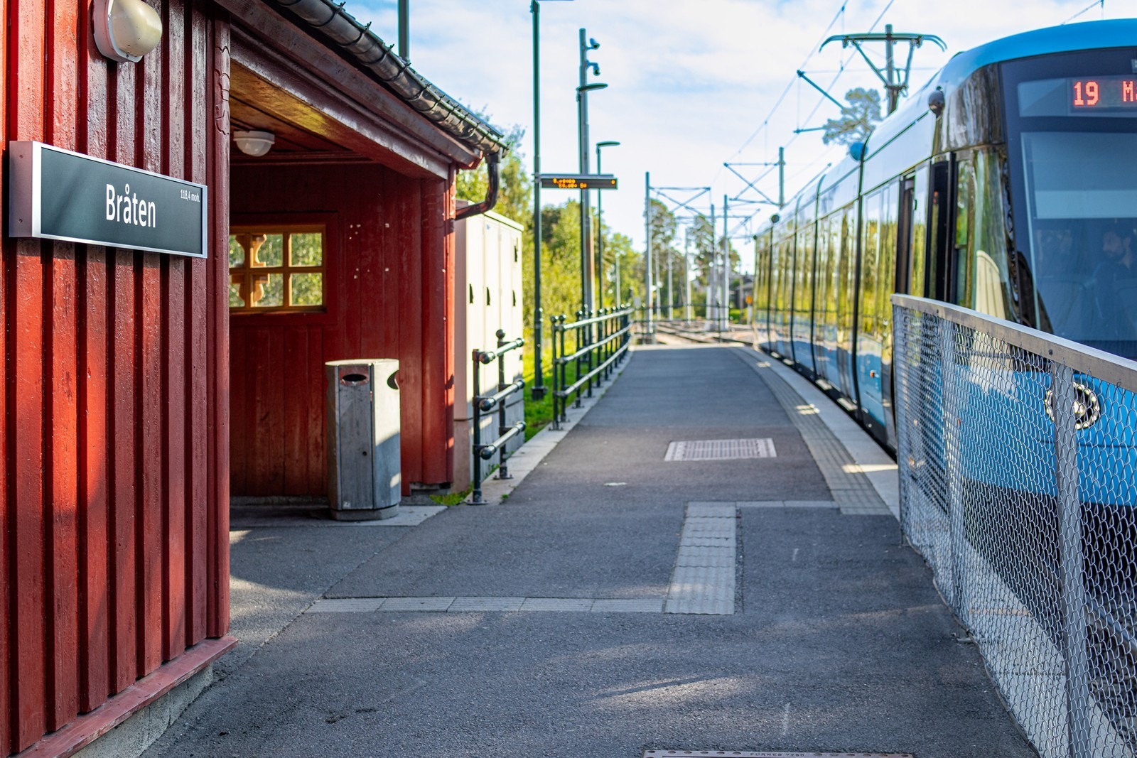 Braaten Trikkestasjon Galleribilde