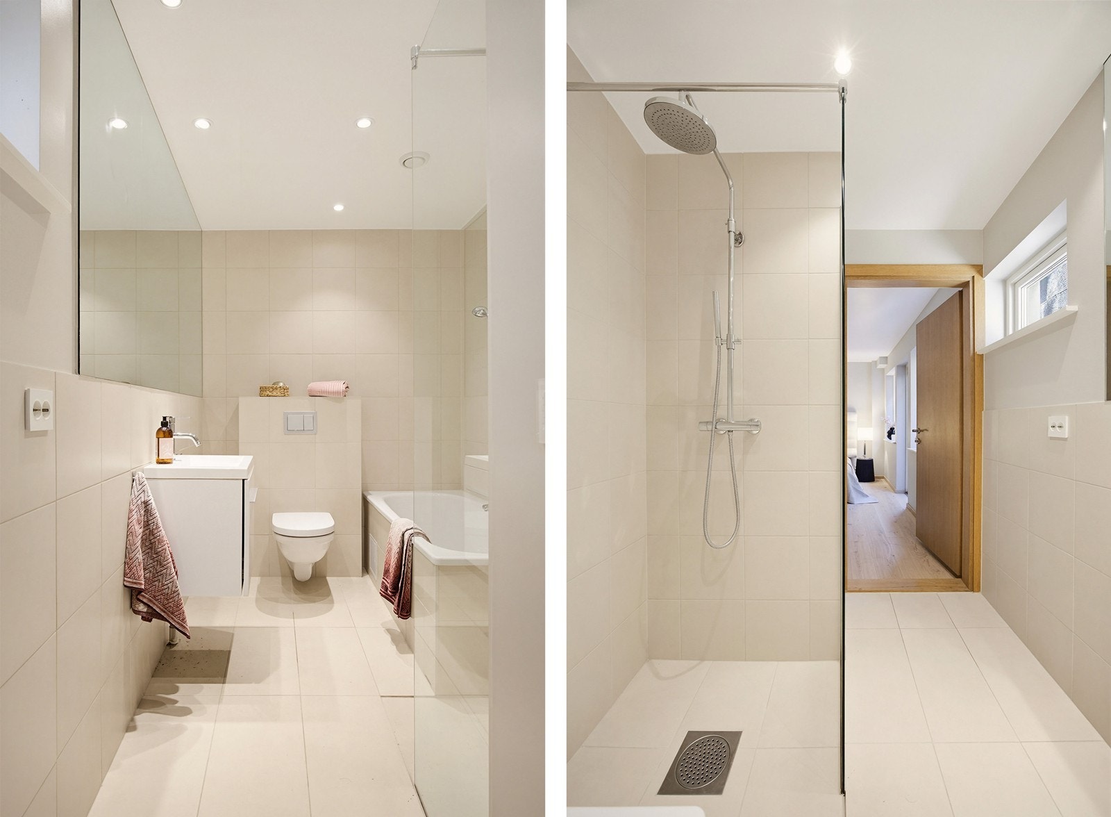 2 bad i leiligheten - dette er badet i kjeller son ligger til soverom Galleribilde
