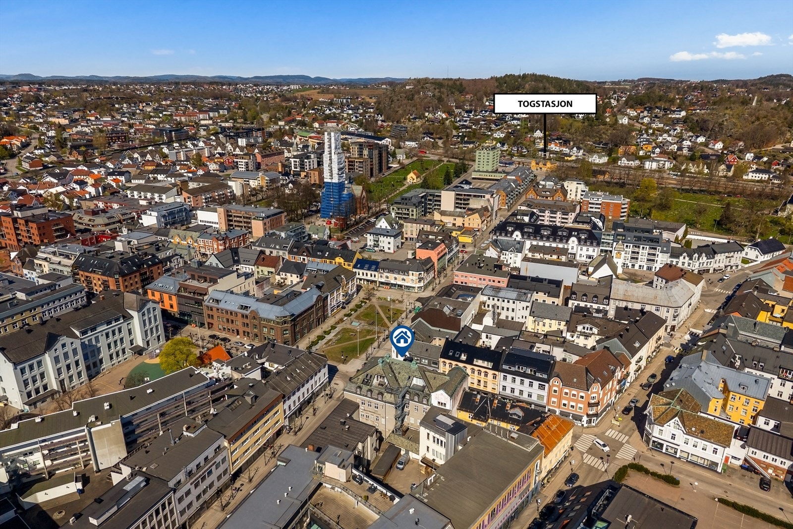 En klassisk og tidløs bygård med en sentral plassering. Galleribilde
