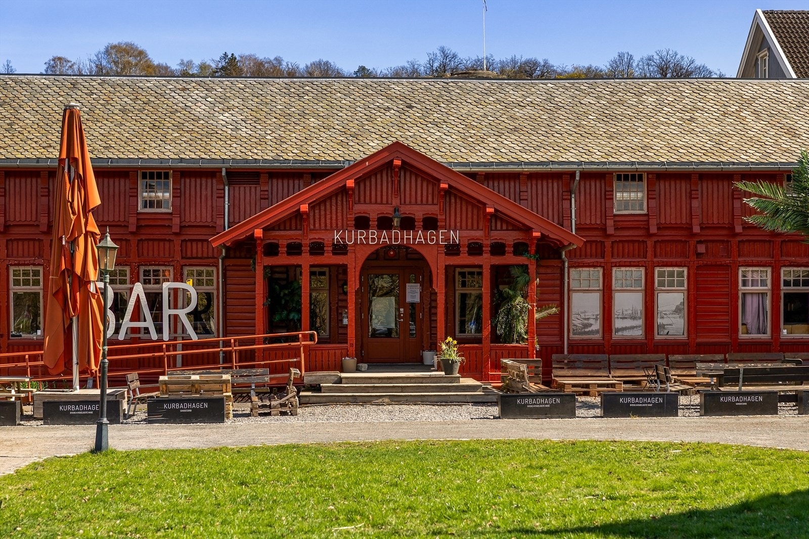 Et populært samlingssted for kultur og sosiale arrangementer i Sandefjord. Galleribilde