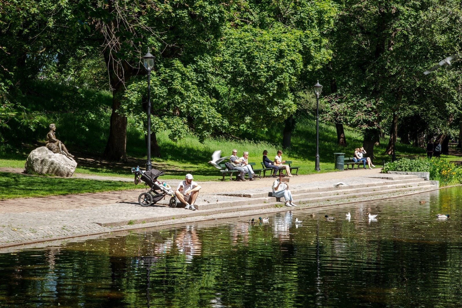 Kort gangavstand til rekreasjonsområder som Frognerparken og Slottsparken. Galleribilde