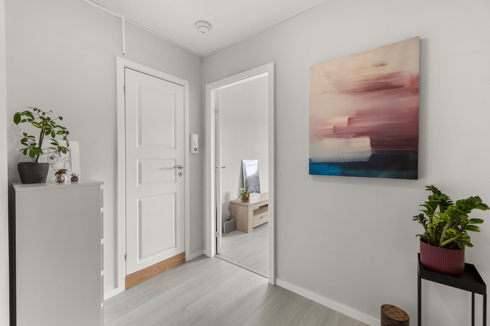 Entreen gir deg godt med plass til ønsket møblering Galleribilde