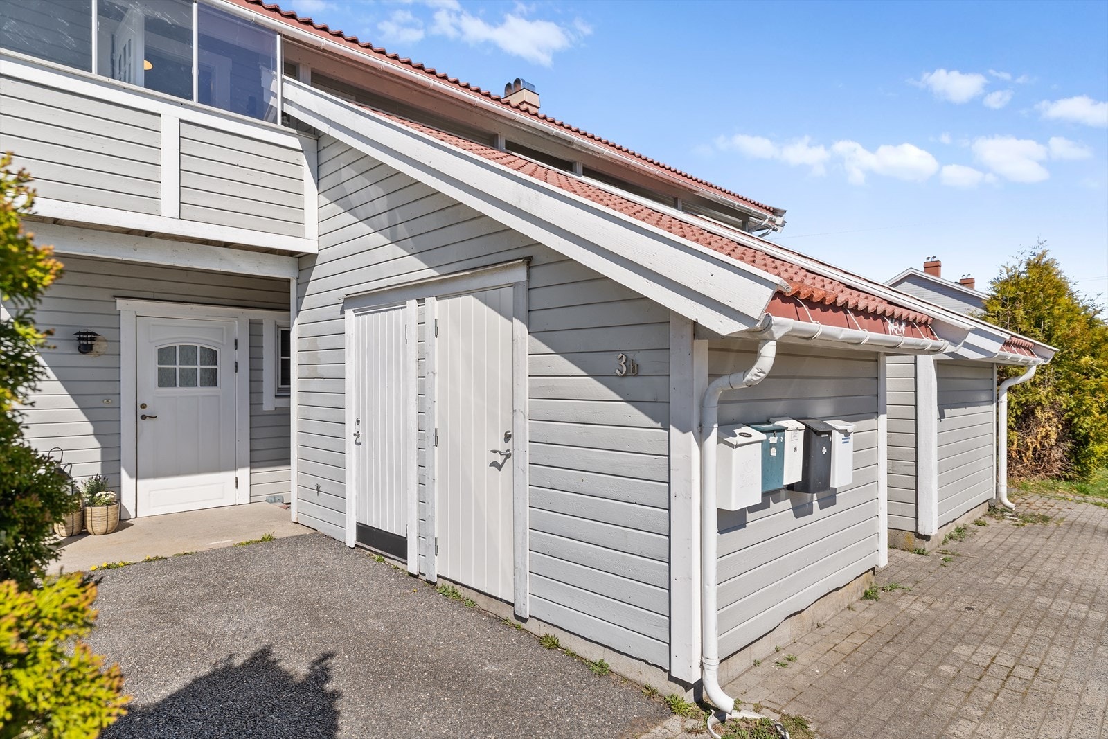 Nede har man en utebod 5 kvm. Galleribilde