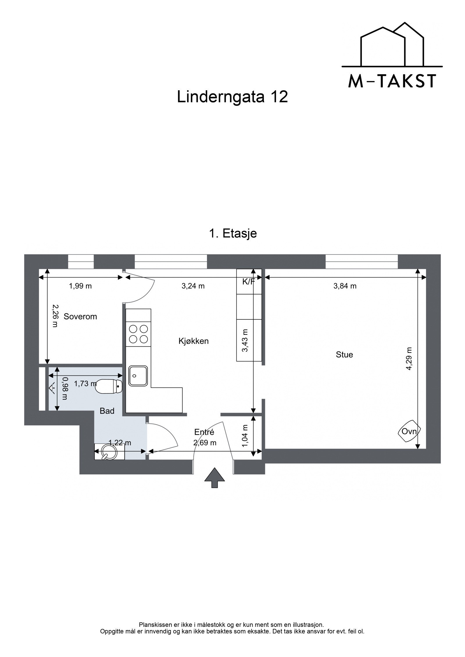 Linderngata 12 - 1. Etasje Galleribilde