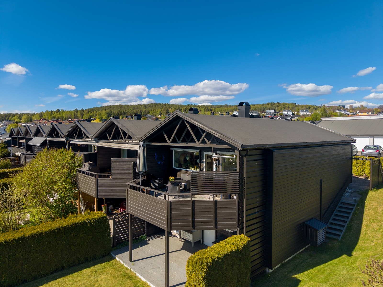 Dronefoto Galleribilde
