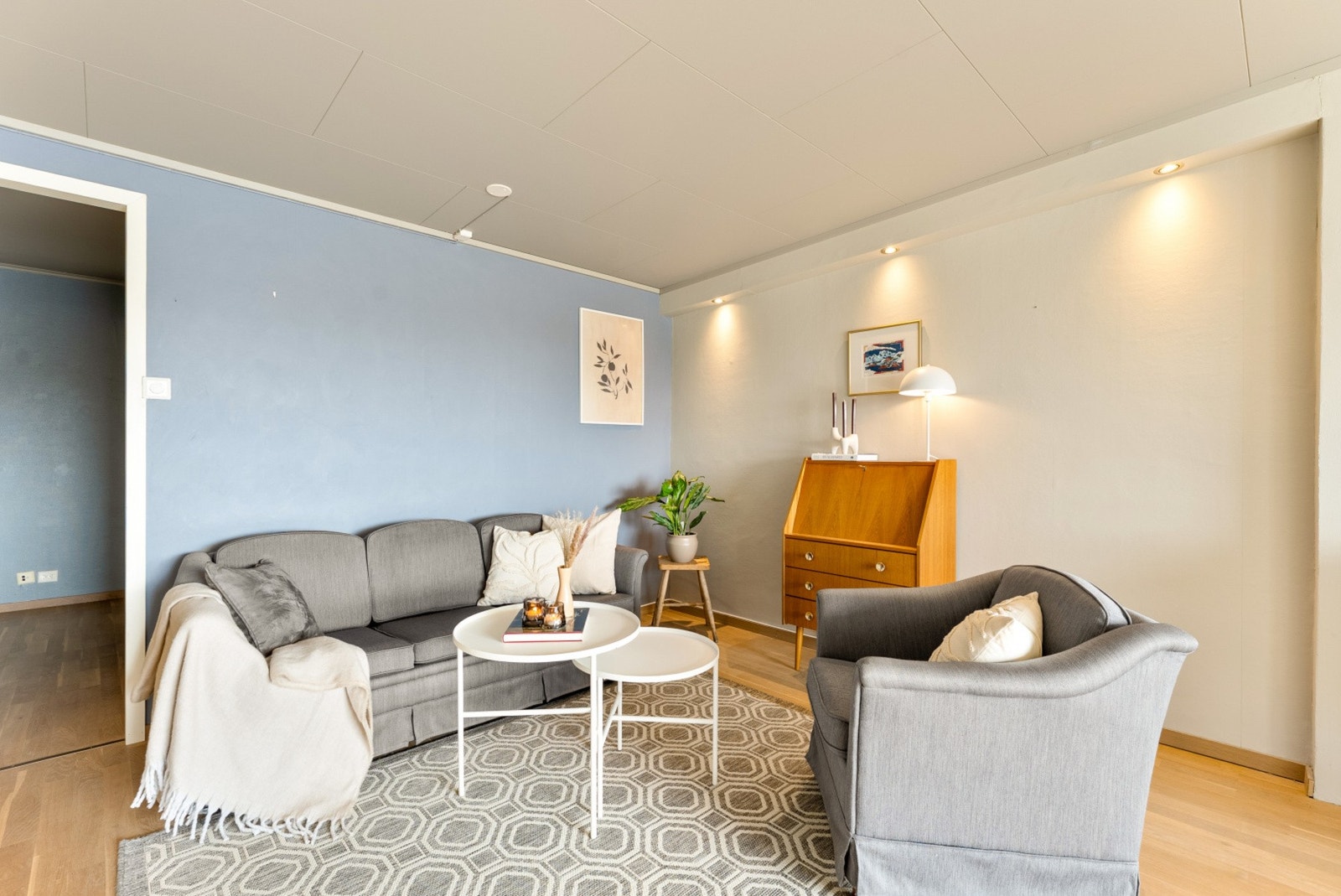 Fleksibel planløsning med flere møbleringsmuligheter. Galleribilde
