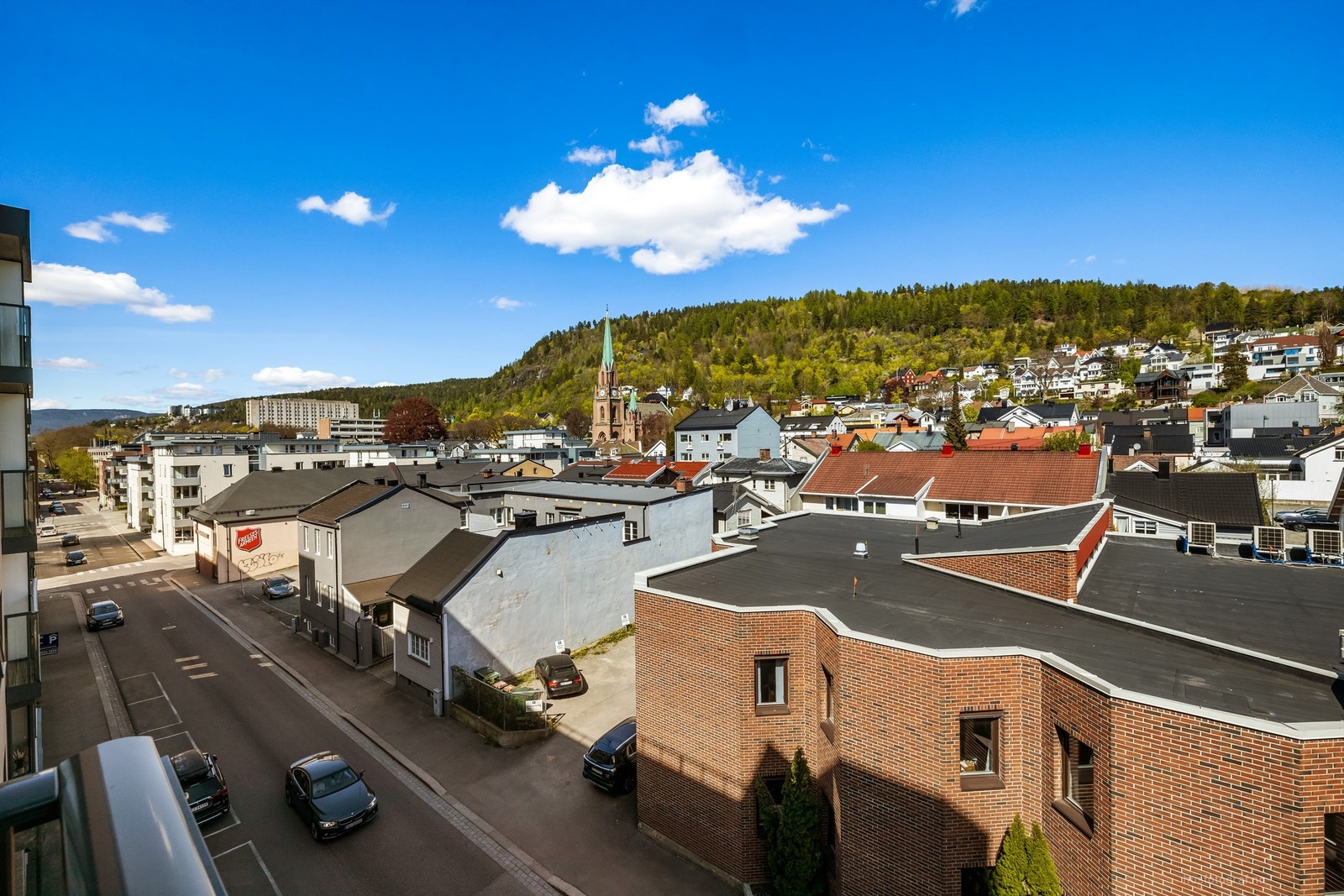 Utsikt fra balkongen ved soverommet. Galleribilde