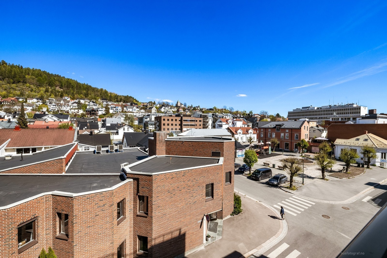 Utsikt fra balkongen ved soverommet. Galleribilde