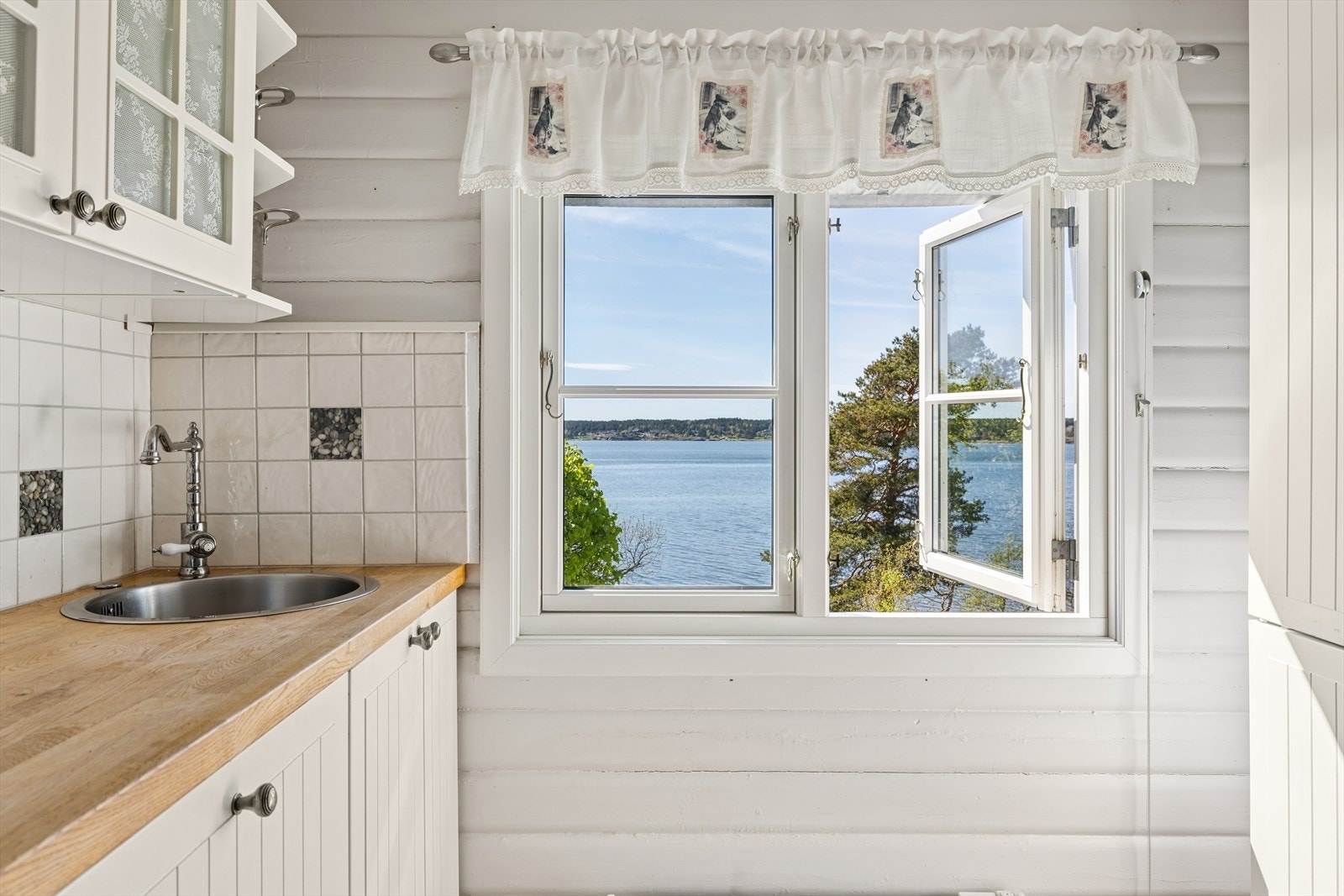 Ikke noe å si på utsikten mens god mat lages. Galleribilde