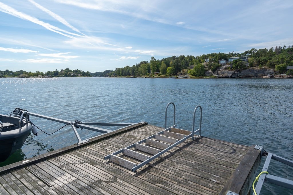 Området byr på flere flotte badeplasser Galleribilde