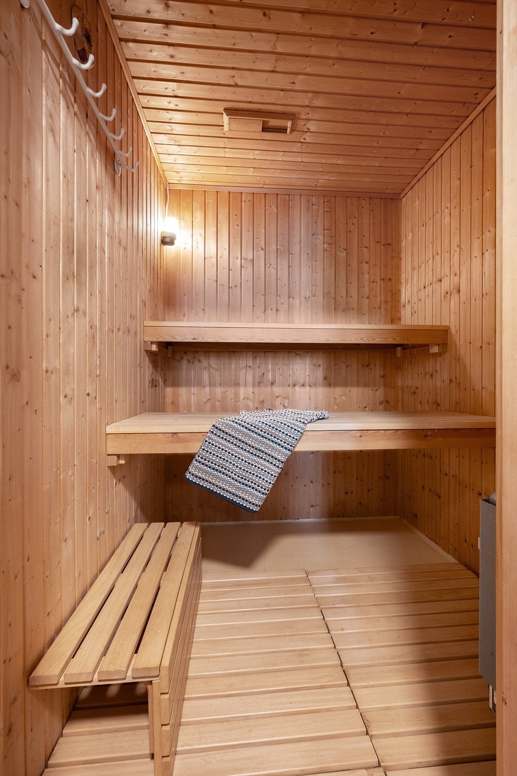 Badstu i tilknytning til badet. Galleribilde