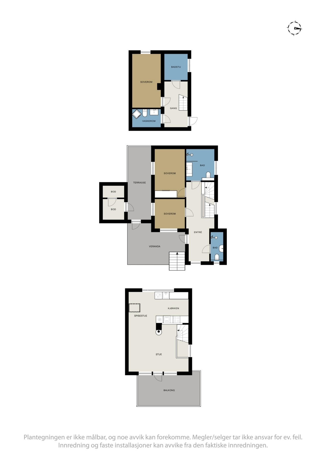 Planskisse - Oversikt. Galleribilde