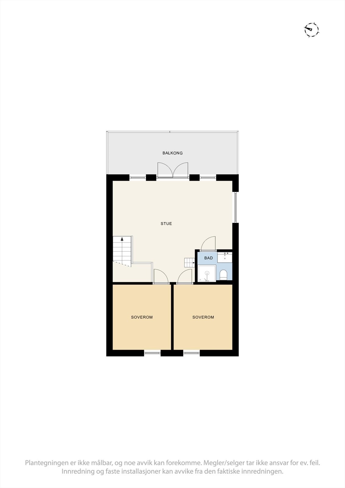 Plantegning 2.etasje: Galleribilde