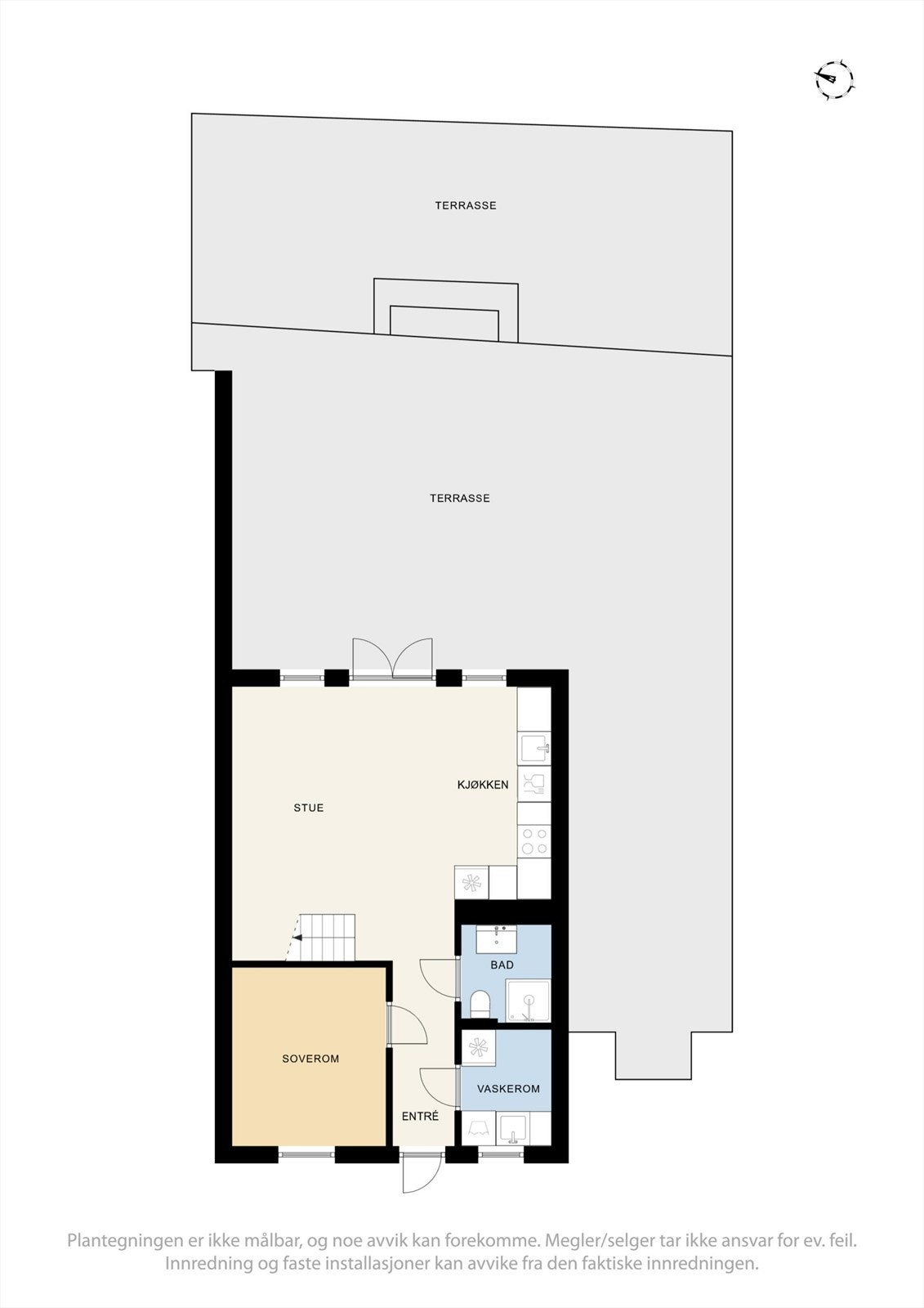 Plantegning 1.etasje: Galleribilde