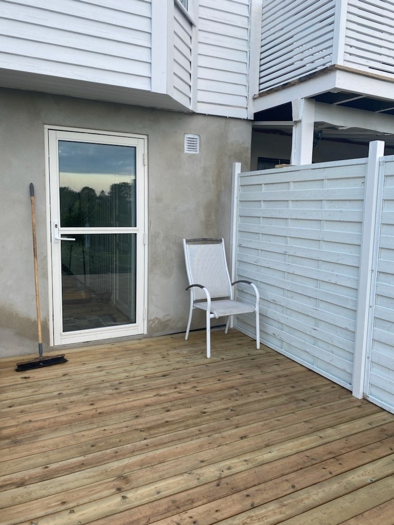 Inngangspartiet med terrasse Galleribilde