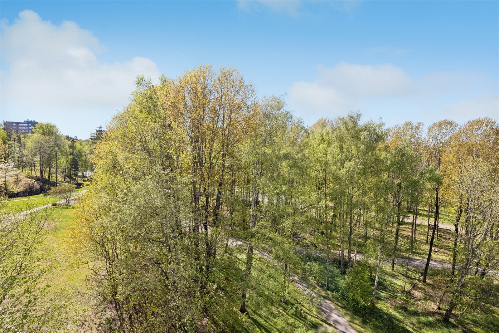 Utsyn fra balkongen. Galleribilde