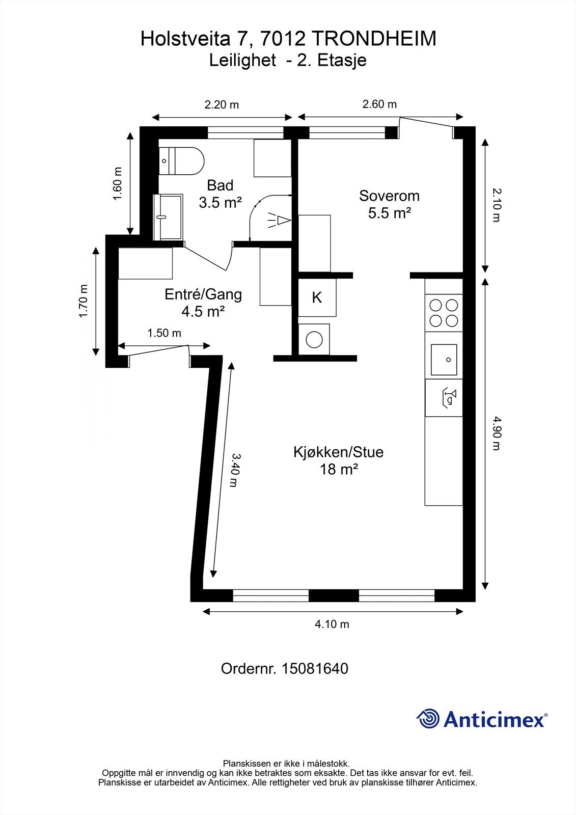 Planskisse. Galleribilde