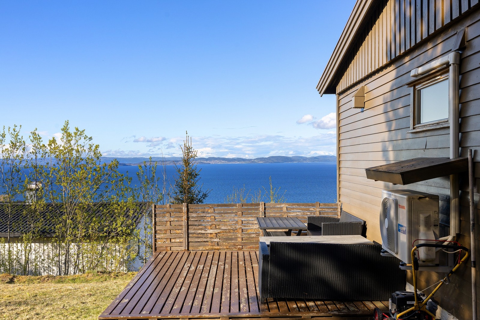 Terrasse på 14,4 kvm. Galleribilde