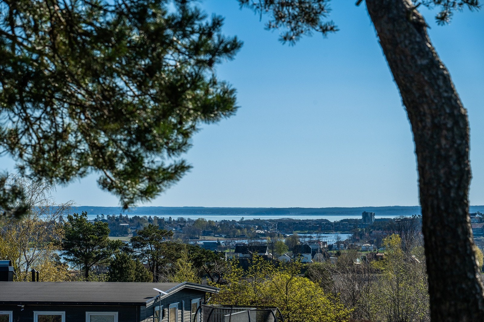 Flott utsikt til Oslofjorden og Østfold Galleribilde